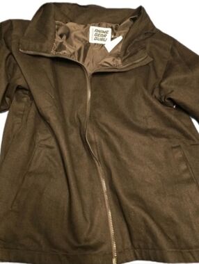 Anime Gear Guru King Vader Black Zip Jacket Anime Streetwear Medium